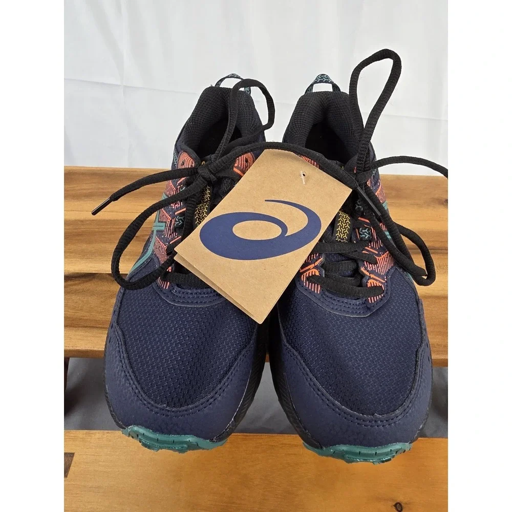 ASICS Pre Venture 9 GS Kids 3 Midnight Rainy Lake 1014A276-408 NWT